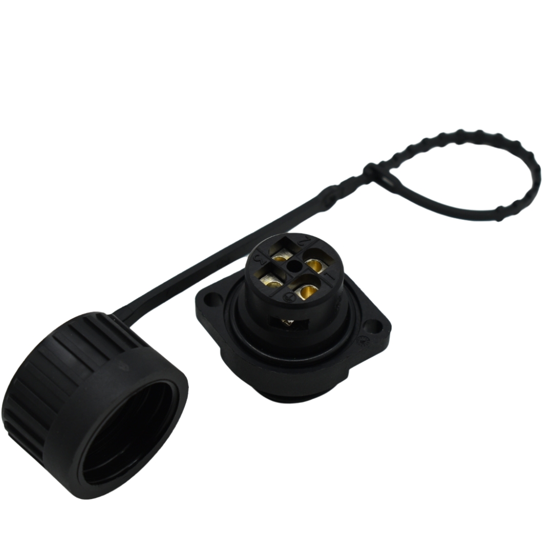 4 pins male connector with closing cap  Scanreco G1 